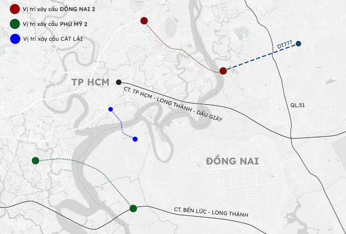 Giá đất Biên Hòa New City tăng trở lại nhờ Đồng Nai thống nhất xây ba cầu nối TP HCM