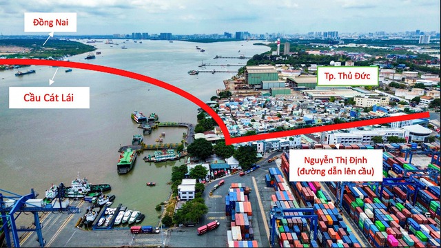 Ngày 15/1, tỉnh Đồng Nai sẽ tổ chức lễ động thổ hai dự án hạ tầng giao thông quan trọng là cầu Cát Lái và cầu Long Hưng.